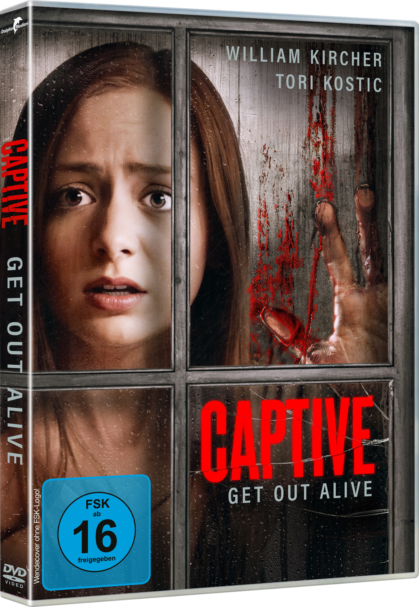 Captive - Get Out Alive (DVD) Publikation, Gesicht, Kopf, Person, Buch