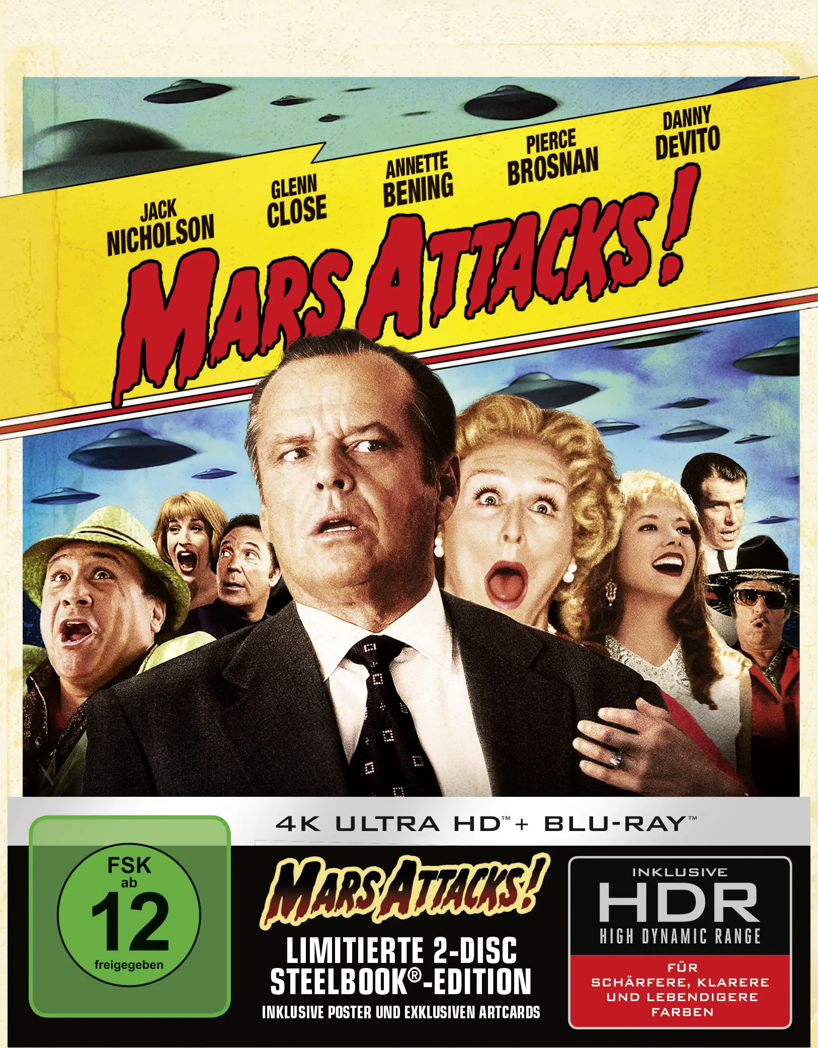 Mars Attacks (Collector's Edition, 4K-UHD+Blu-ray) (Shop)