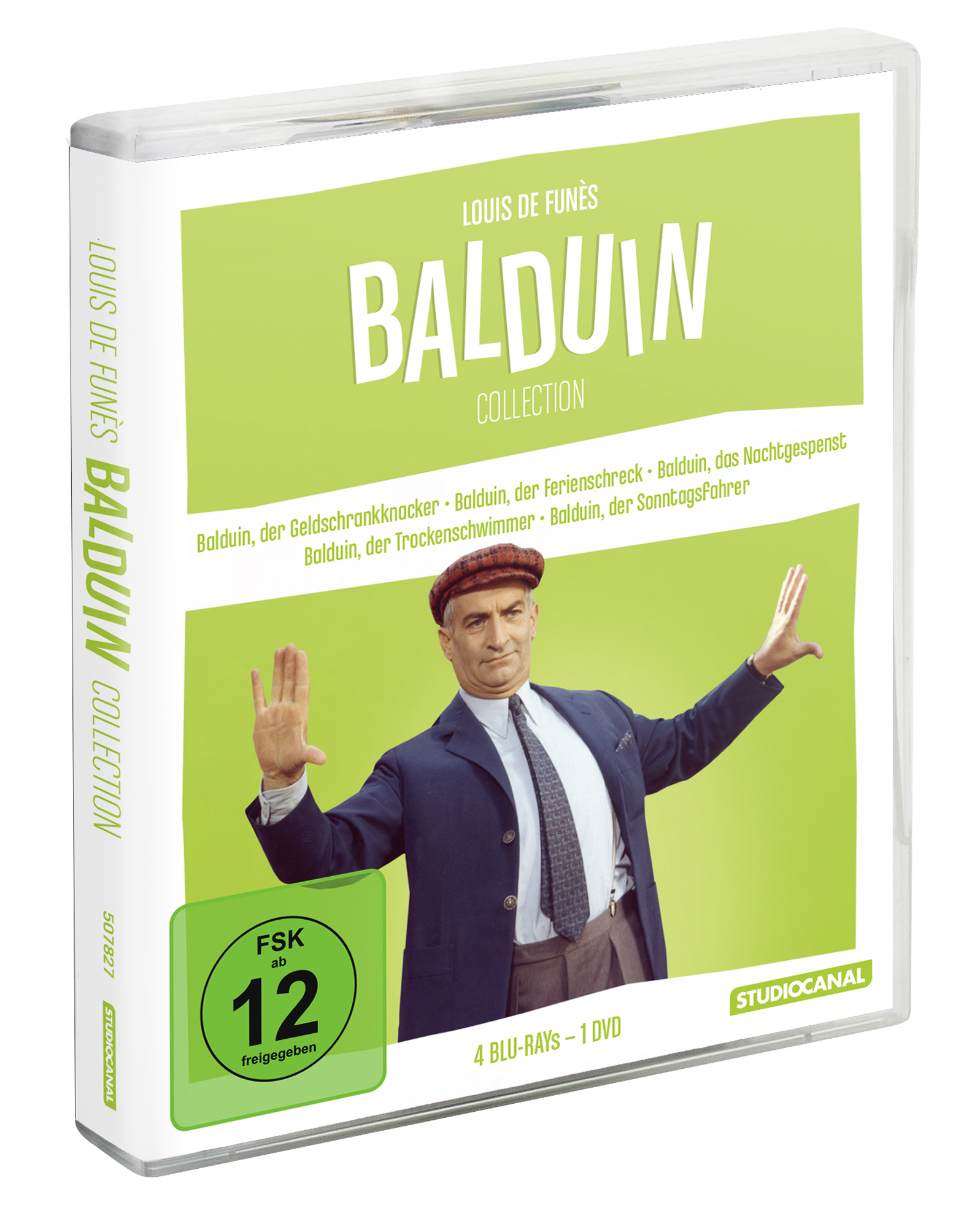 Louis de Funes - Die Balduin Collection (4 Blu-rays + DVD) Image 2