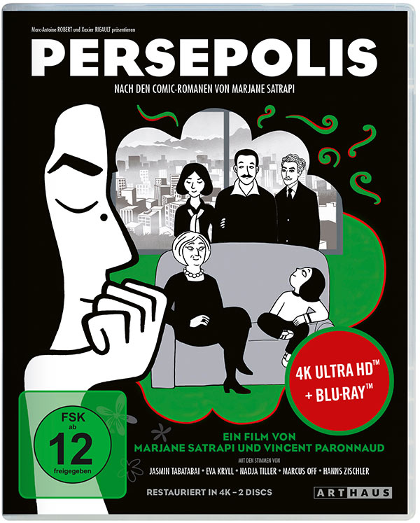 Persepolis (4K-UHD+Blu-ray) Cover