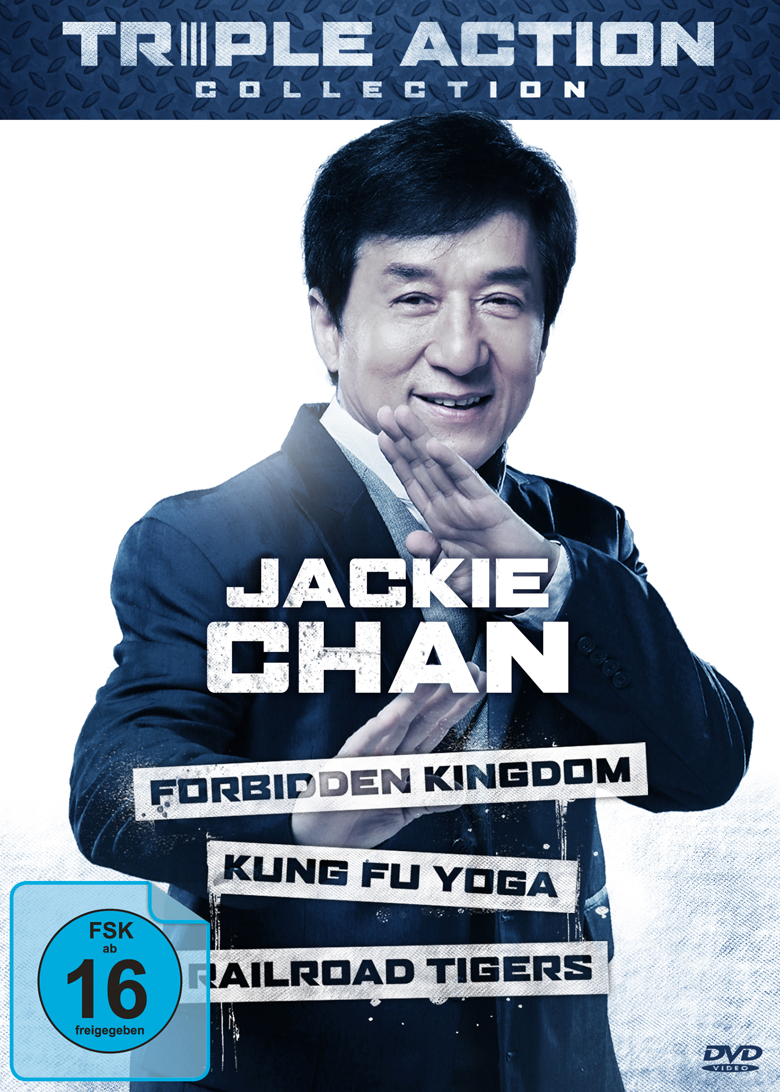 Jackie Chan Triple Action Collection (DVD) Cover