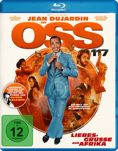 OSS 117 - Liebesgrüße aus Afrika (Blu-ray) Cover OSS 117 - Liebesgrüße aus Afrika (Blu-ray) Cover