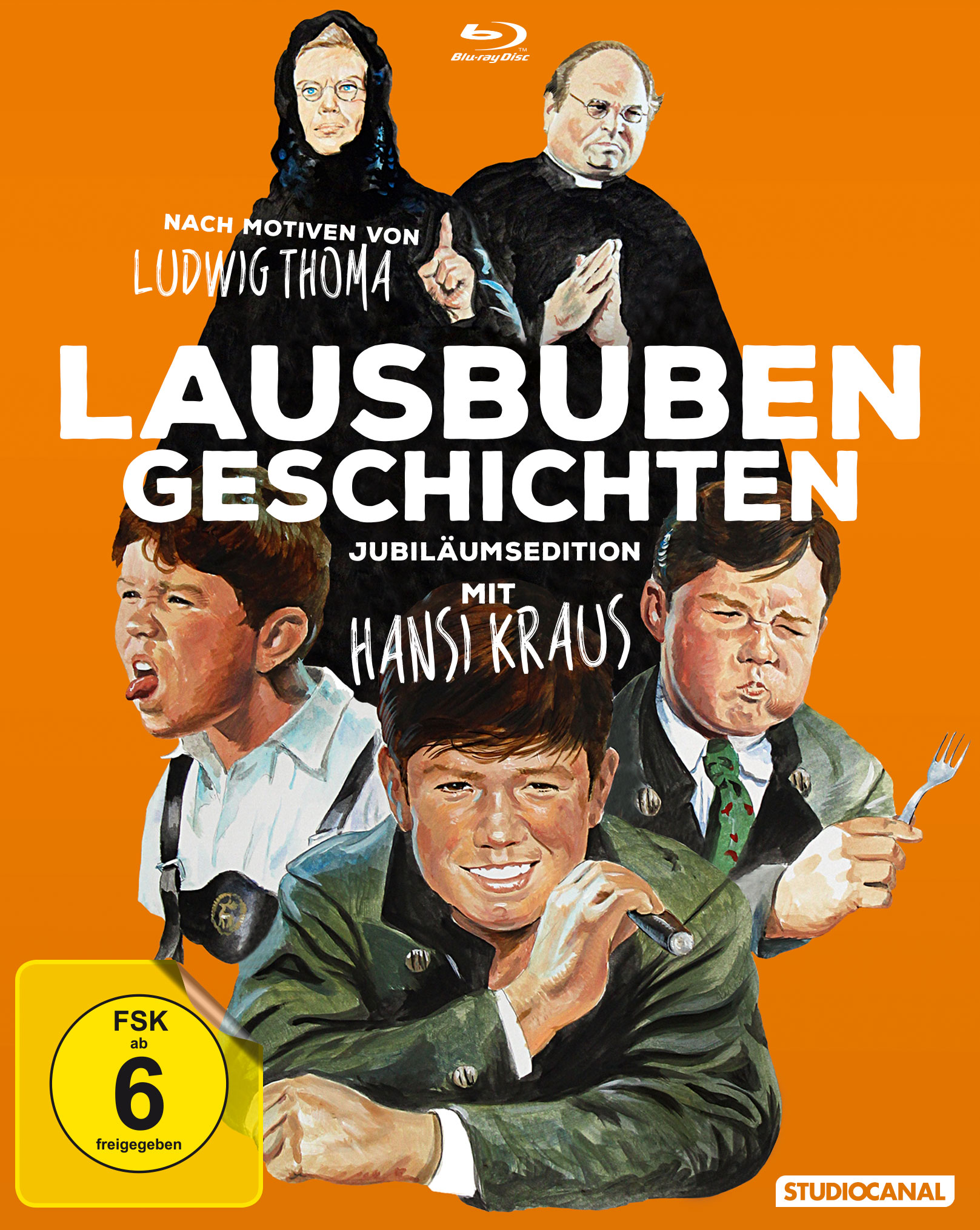 Lausbubengeschichten (5 Blu-rays) Cover Lausbubengeschichten (5 Blu-rays) Cover