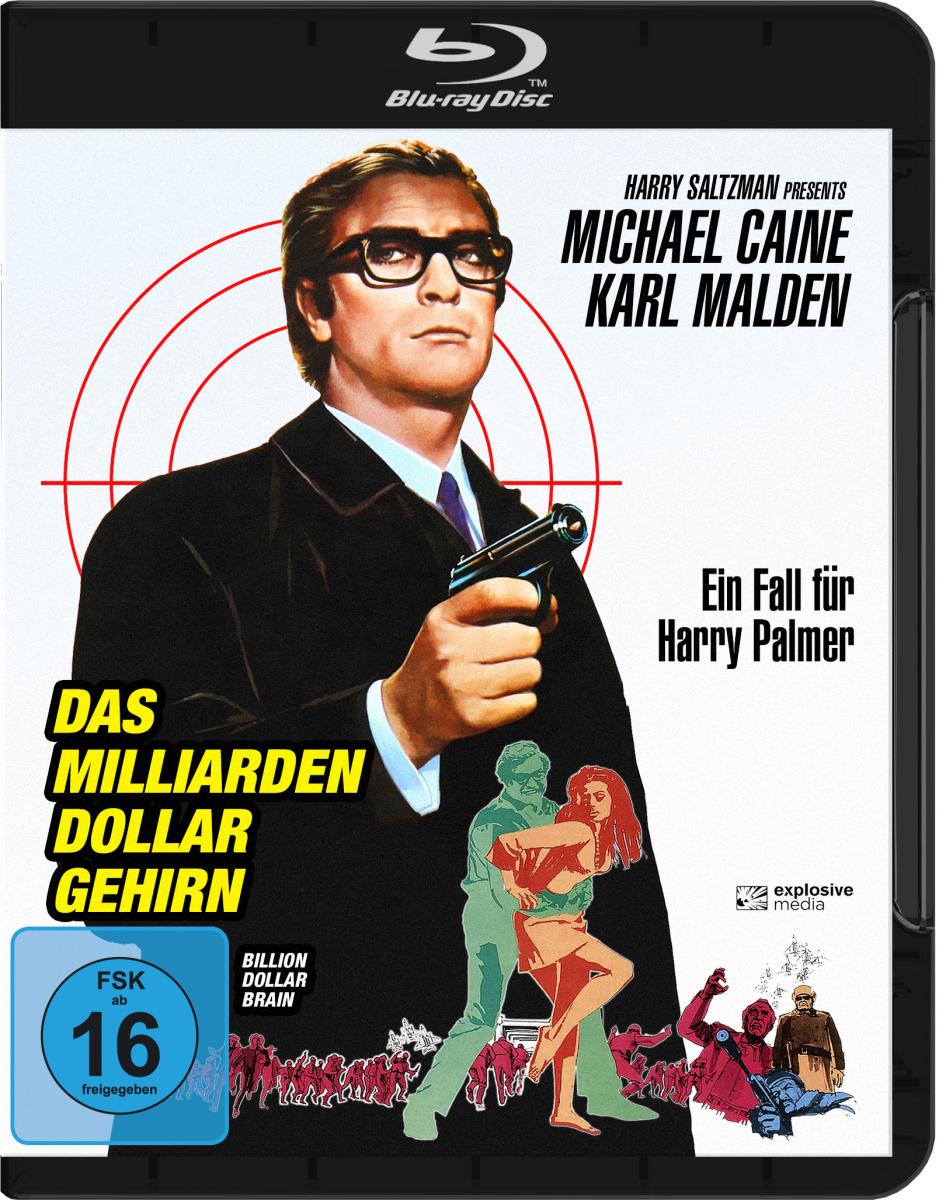 Das Milliarden Dollar Gehirn (Blu-ray) Cover Das Milliarden Dollar Gehirn (Blu-ray) Cover