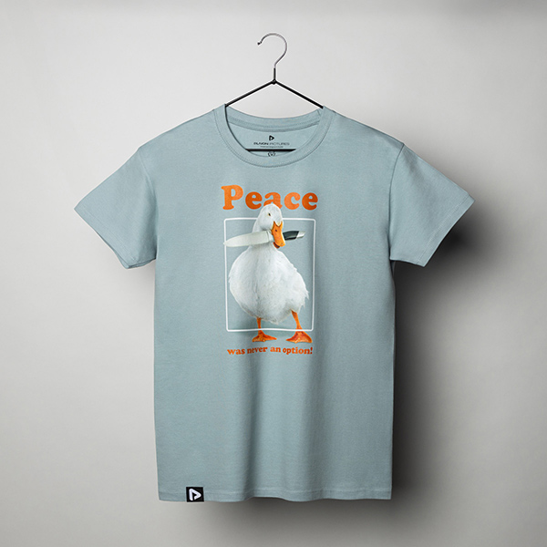 PP Tee BC Peace Iceblue PP Tee BC Peace Iceblue