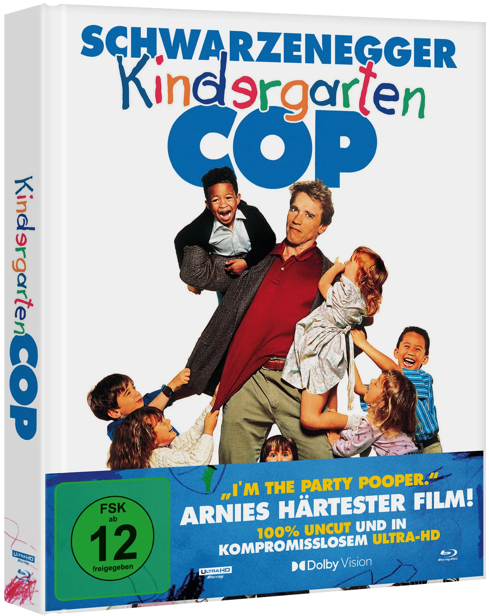 Kindergarten Cop (Mediabook, 4K-UHD+Blu-ray)