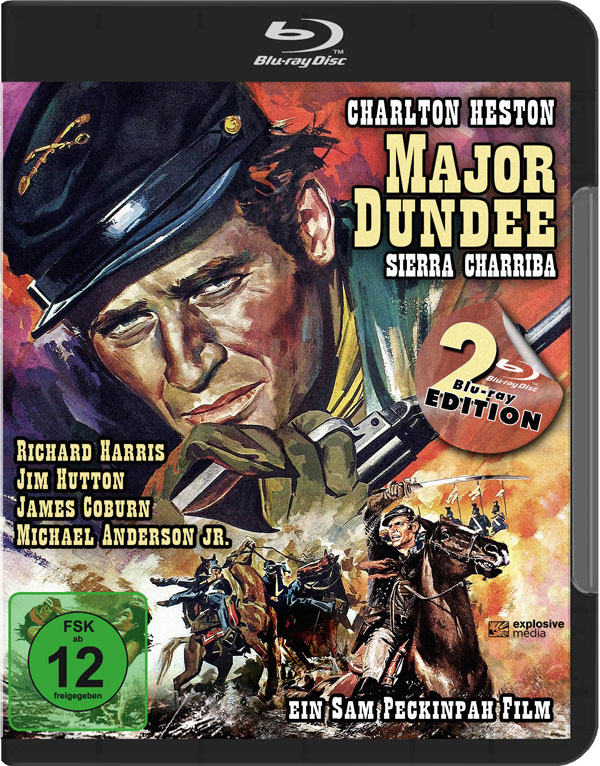 Major Dundee - Sierra Charriba (2 Blu-rays) Cover