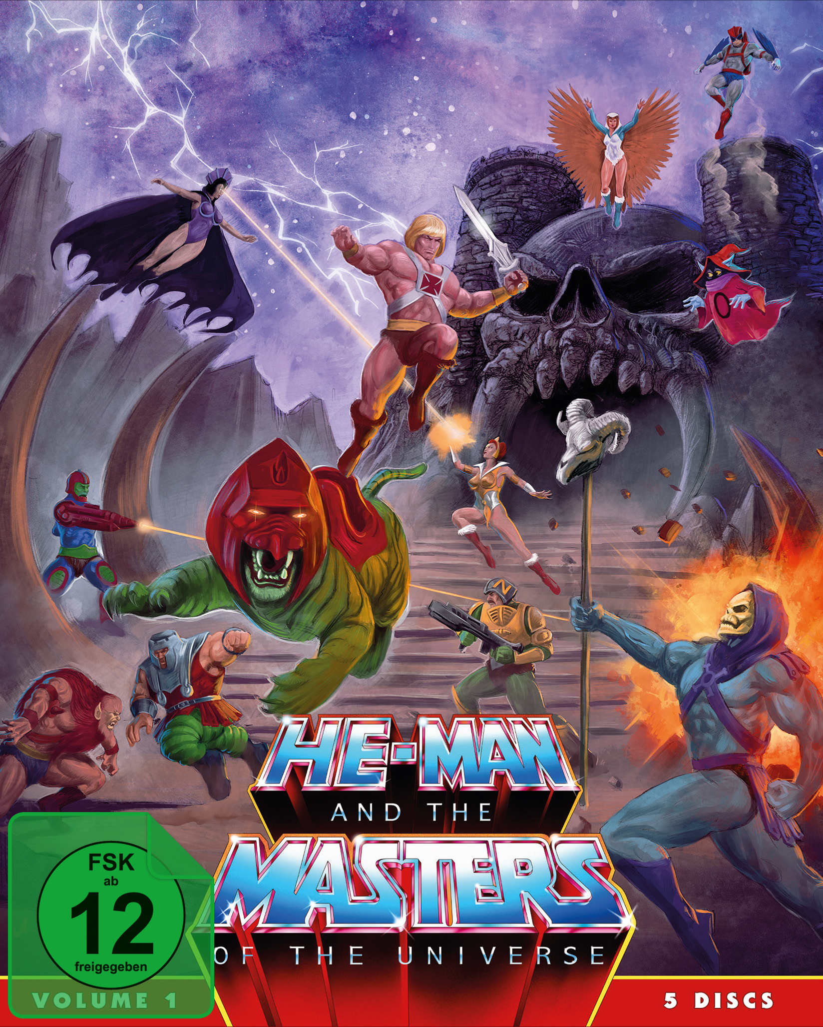 He-Man and the Masters of the Universe (1983) (Vol. 1) (5 Blu-rays) Cover