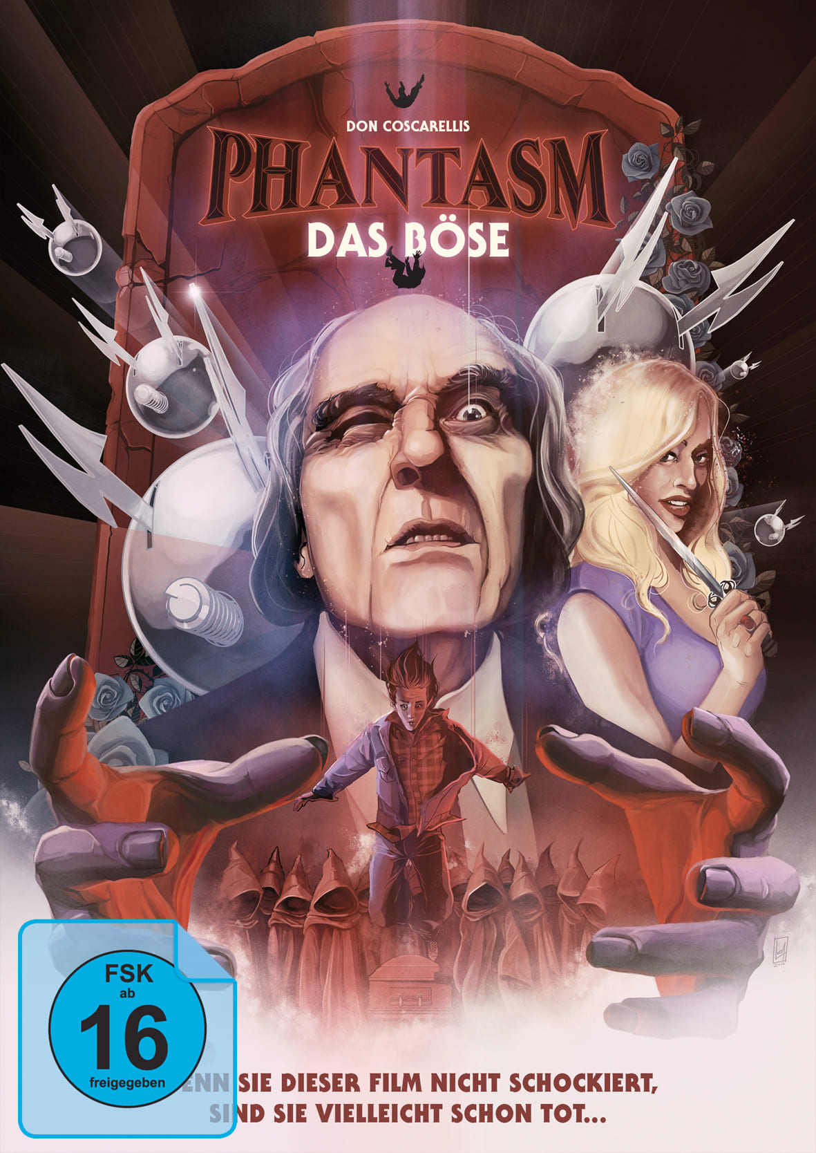Phantasm - Das Böse (Mediabook B, Blu-ray+DVD) Cover Phantasm - Das Böse (Mediabook B, Blu-ray+DVD) Cover