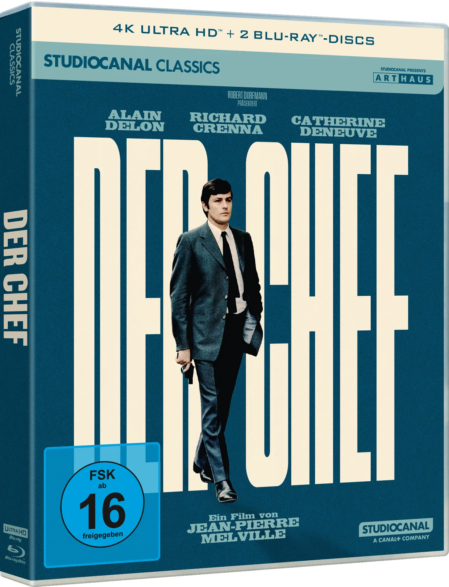 Filmposter, Cover, Blu-ray, Krimi, Mann Anzug