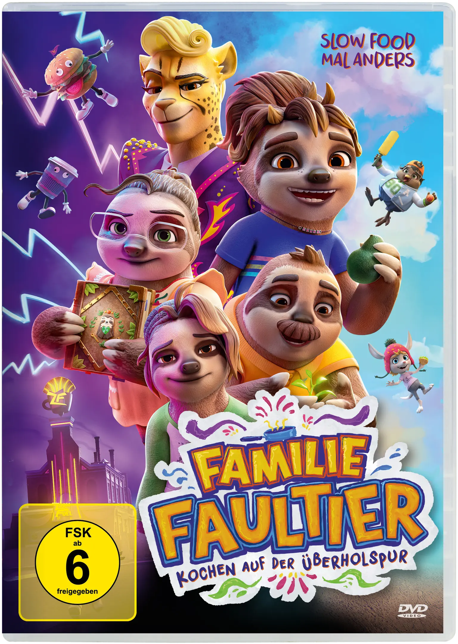 Familie Faultier - Kochen auf der Überholspur (DVD) Familie Faultier - Kochen auf der Überholspur (DVD)
