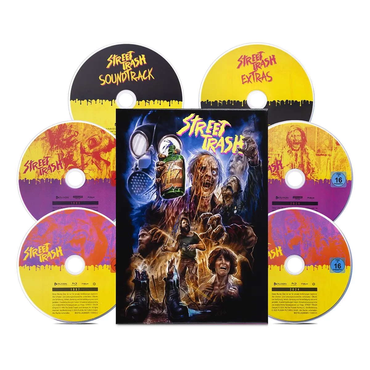 Street Trash (Collector's Edition, 2 4K-UHDs, 3 Blu-rays) (Shop exkl)