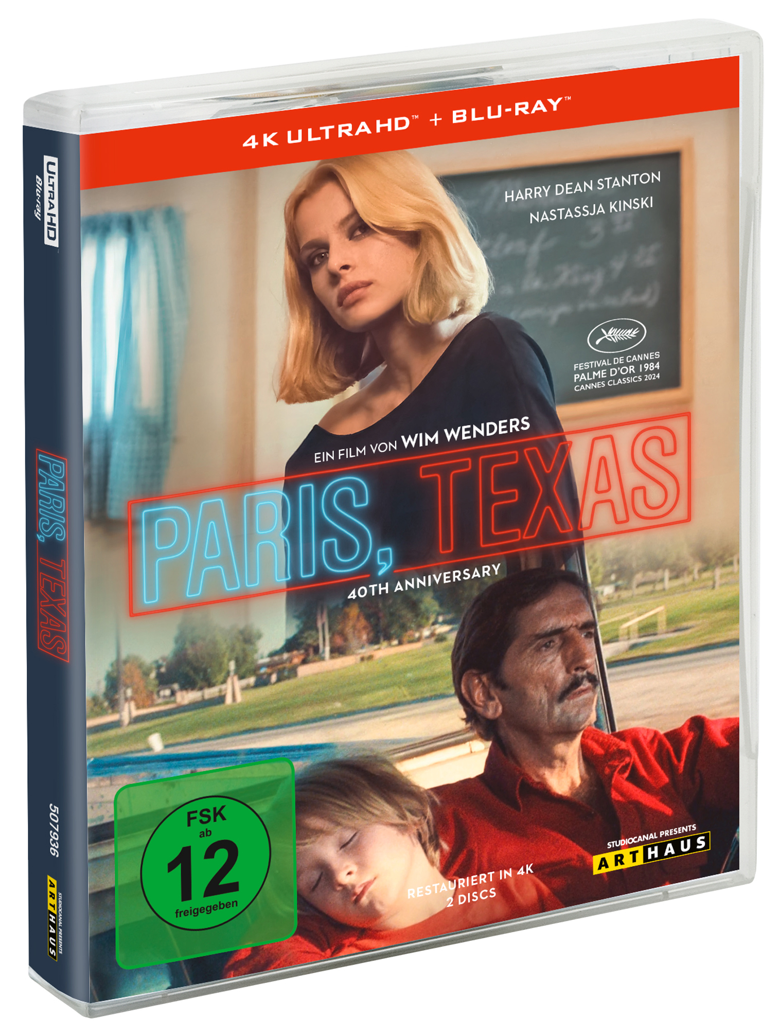Paris, Texas - 40th Anniversary Edition (4K-UHD+Blu-ray) Erwachsener, Weiblich, Person, Frau, Veröffentlichung