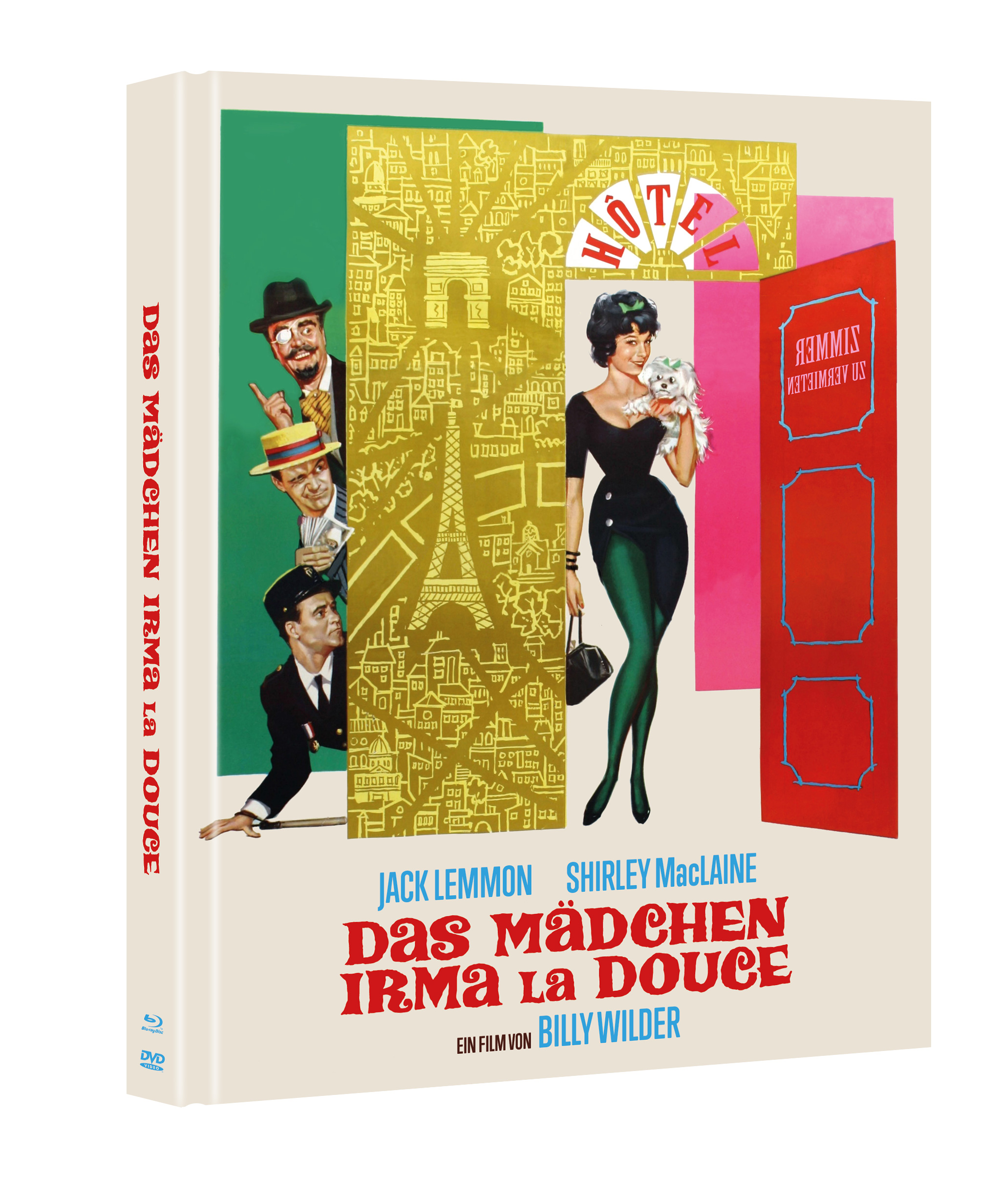 Das Mädchen Irma La Douce (Mediabook, Blu-ray+DVD) Image 3