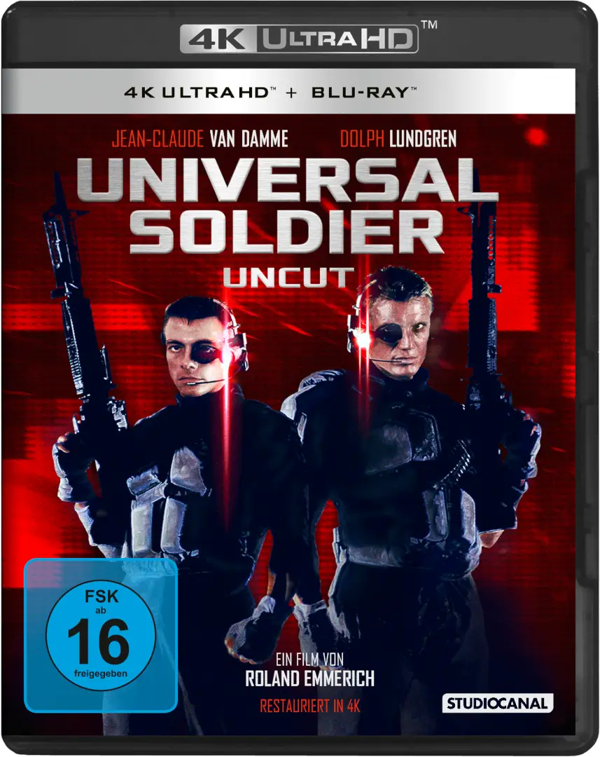 Universal Soldier - Uncut (4K Ultra HD+Blu-ray) Universal Soldier - Uncut (4K Ultra HD+Blu-ray)