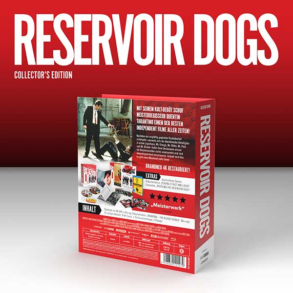 Reservoir Dogs - Limited Collector's Edition (4K Ultra HD + Blu-ray) Reservoir Dogs - Limited Collector's Edition (4K Ultra HD + Blu-ray)