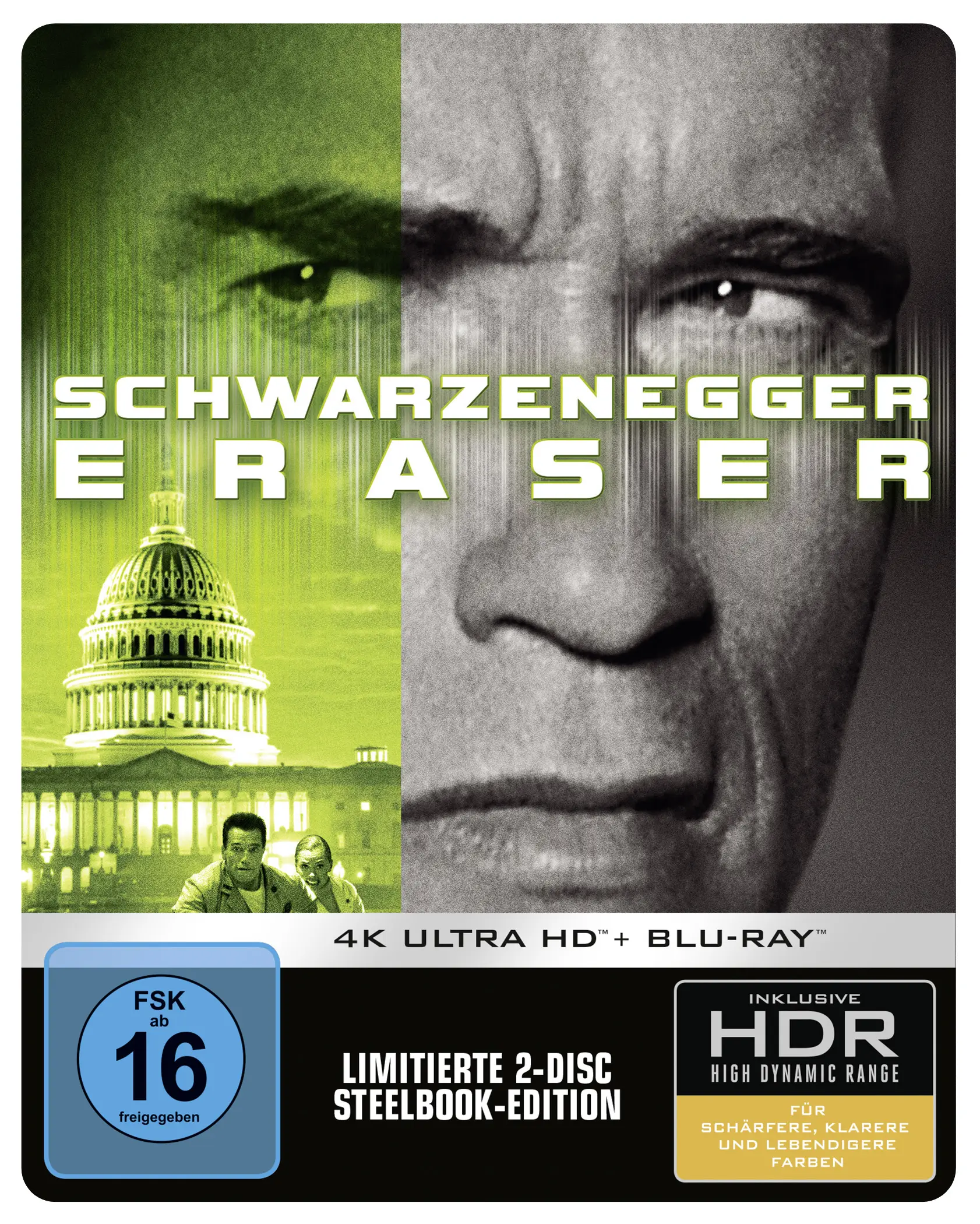 Eraser (Steelbook, 4K-UHD+Blu-ray)