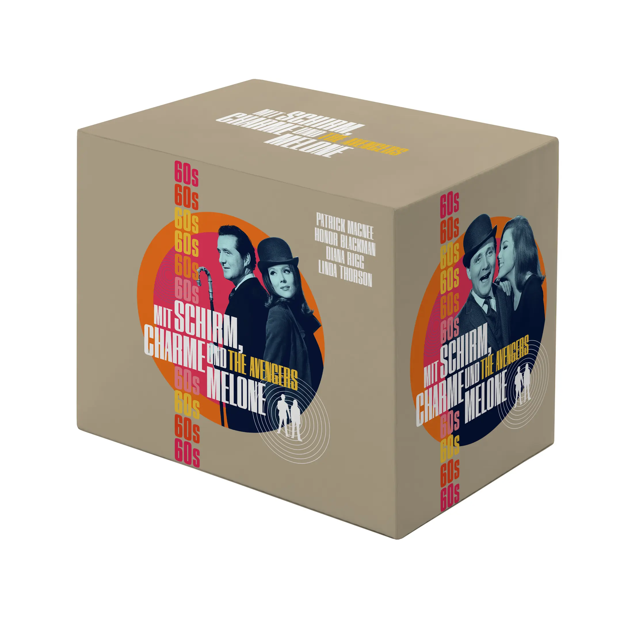 Mit Schirm, Charme und Melone - Die 60er (23 Blu-rays+18 DVDs)