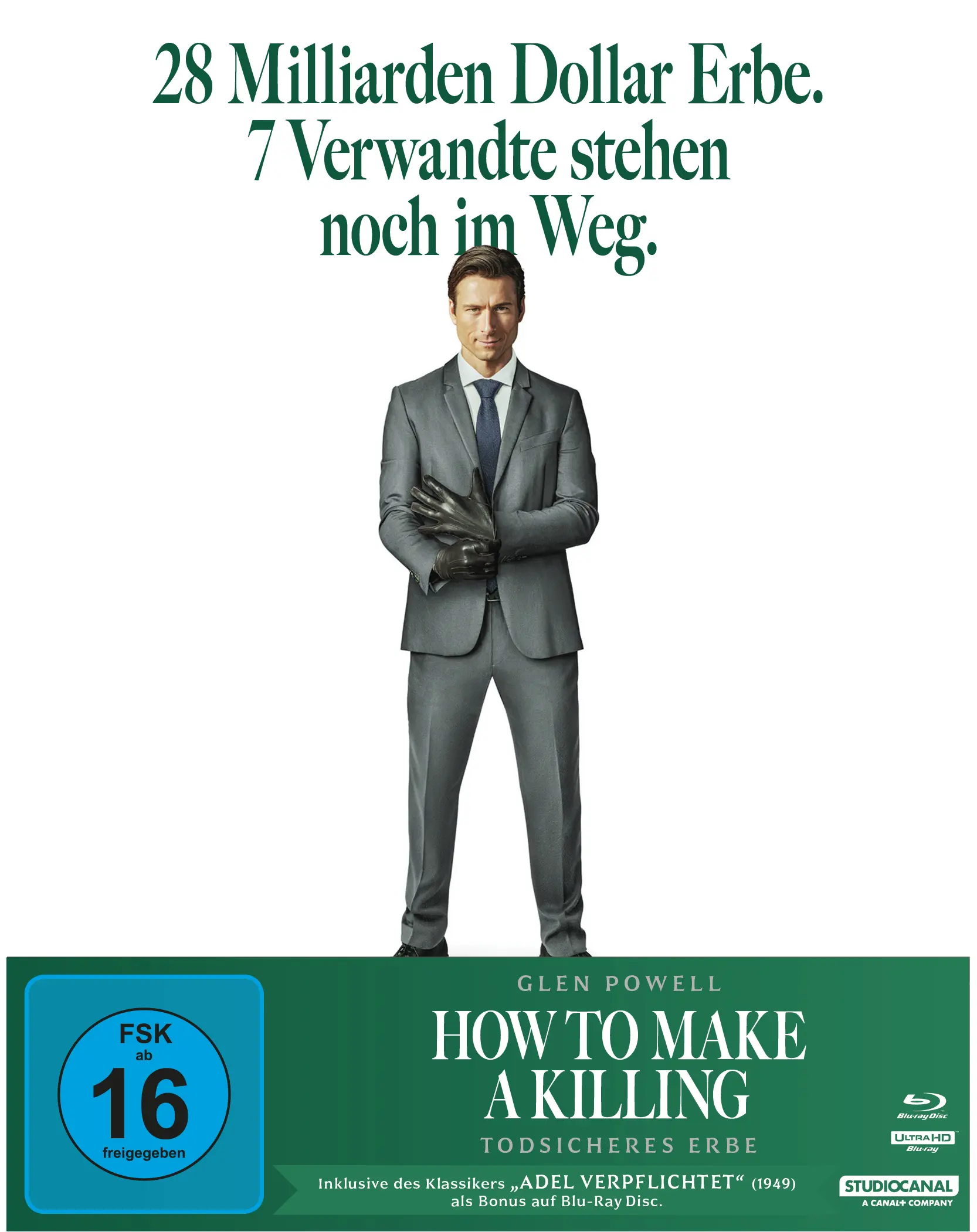 How to Make a Killing: Todsicheres Erbe (Mediabook, 4K-UHD+2 Blu-rays) Cover