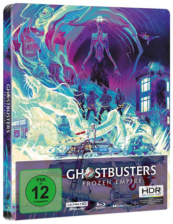 Ghostbusters: Frozen Empire (Steelbook A, 4K-UHD+Blu-ray) Image 2