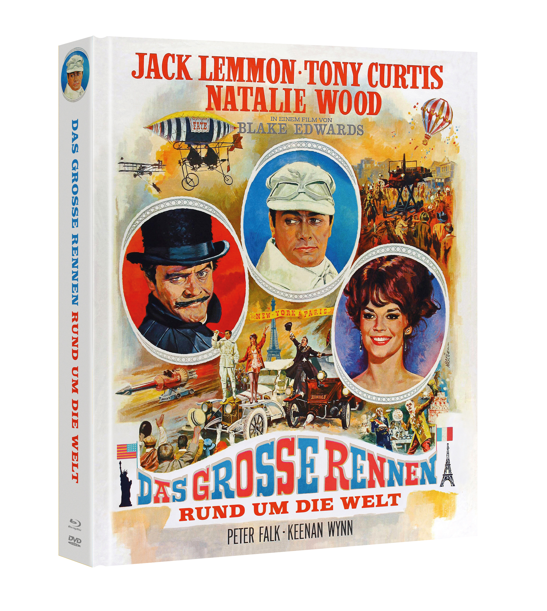 Das große Rennen rund um die Welt (Mediabook B, Blu-ray+DVD) (exkl. Shop) Das große Rennen rund um die Welt (Mediabook B, Blu-ray+DVD) (exkl. Shop)