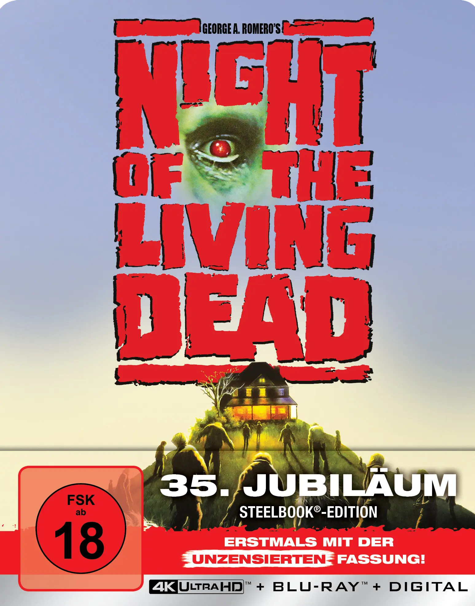 Night of the Living Dead (1990) (Limitiertes Steelbook, 4K-UHD+Blu-ray)