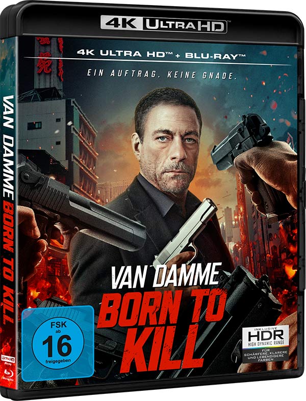 Van Damme: Born to Kill (4K-UHD+Blu-ray) Van Damme: Born to Kill (4K-UHD+Blu-ray)