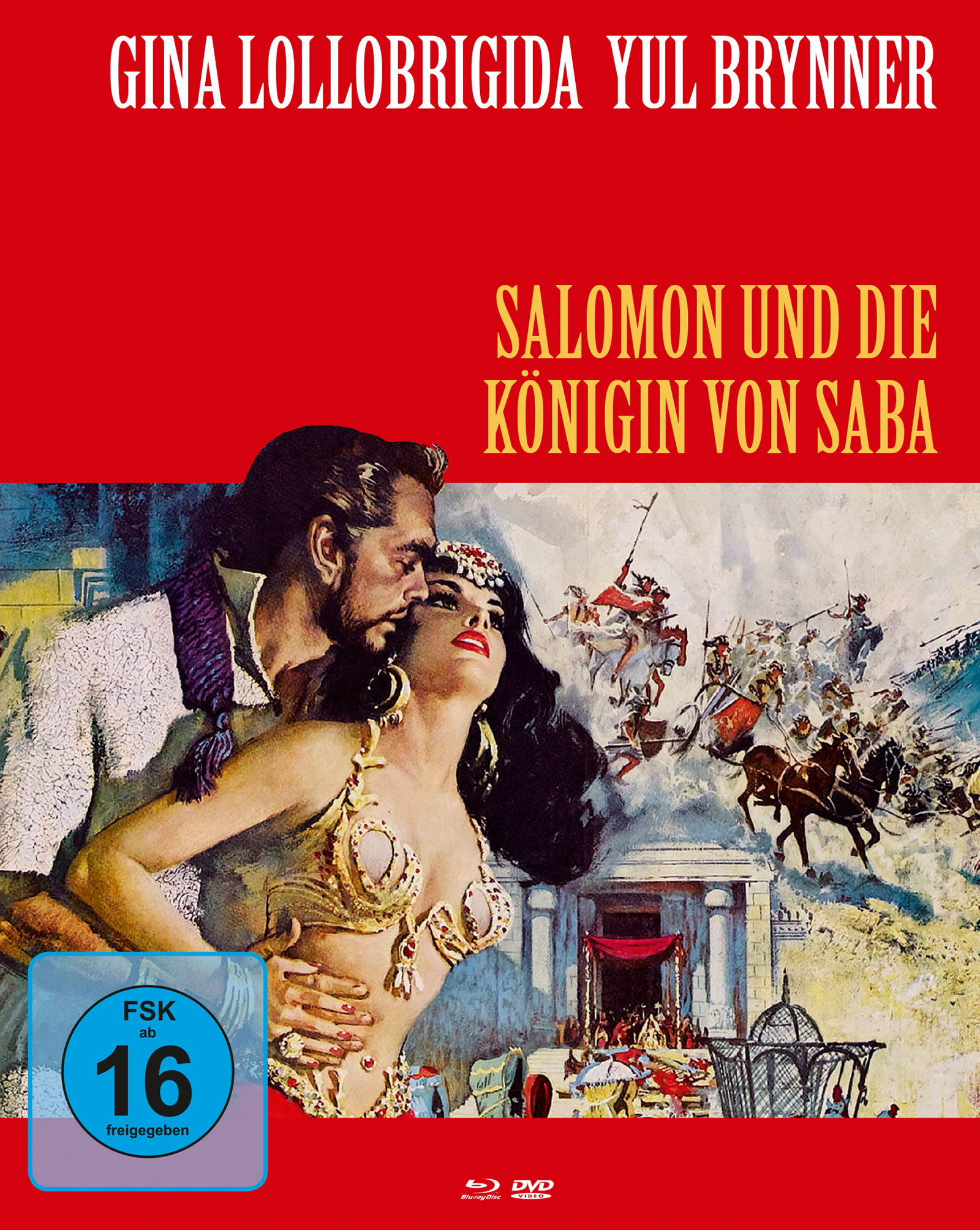 Salomon u.d.Königin v.Saba (Mediabook B, Blu-ray+DVD)