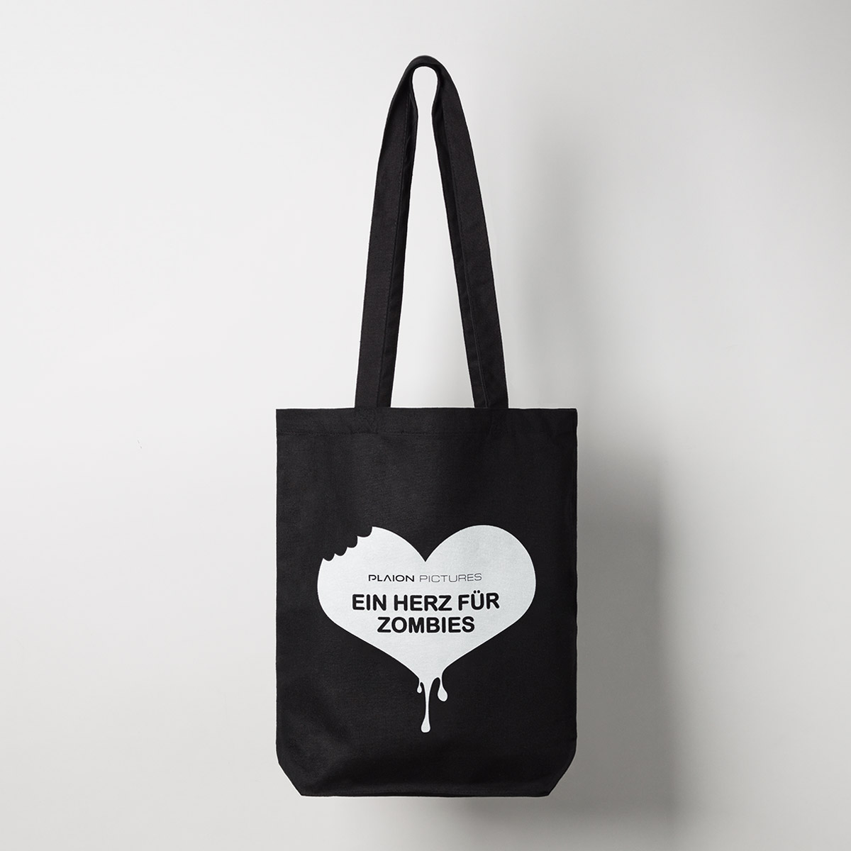Herz für Zombies PP Stofftasche Heavy Black Herz für Zombies PP Stofftasche Heavy Black