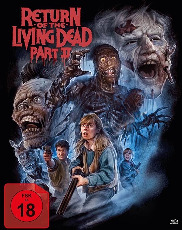 Return of the Living Dead 2 (Mediabook B, 2 Blu-rays) (exkl. Shop)