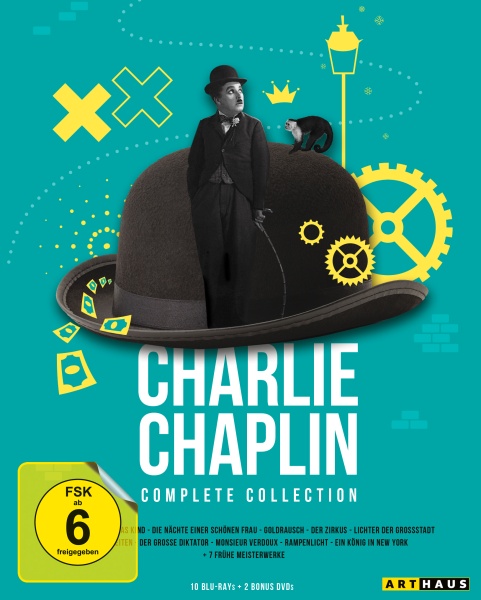 Charlie Chaplin-Complete Collection (Blu-ray)