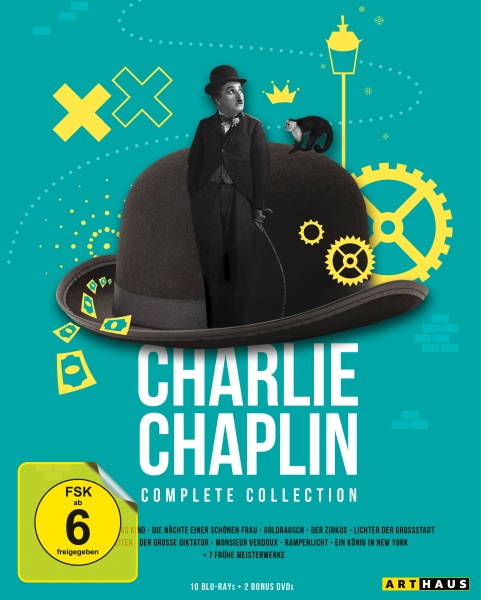 Charlie Chaplin-Complete Collection (Blu-ray) Charlie Chaplin-Complete Collection (Blu-ray)