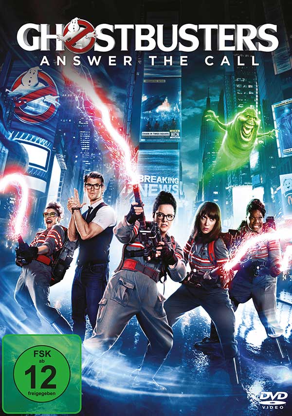 Ghostbusters (2016) (DVD) Cover Ghostbusters (2016) (DVD) Cover