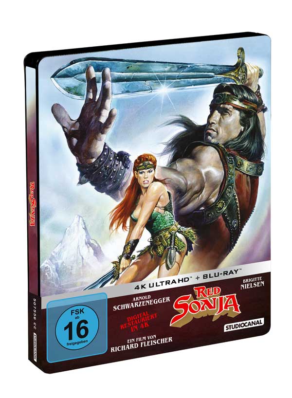 Red Sonja - Limited SB Edition (4KUHD+Blu-ray) Red Sonja - Limited SB Edition (4KUHD+Blu-ray)