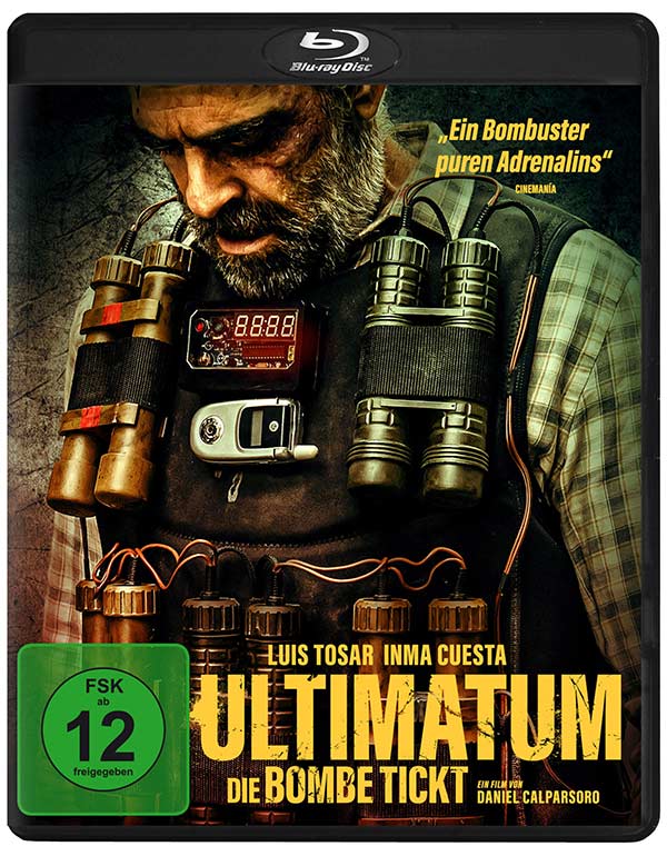 Ultimatum - Die Bombe tickt (Blu-ray) Cover Ultimatum - Die Bombe tickt (Blu-ray) Cover