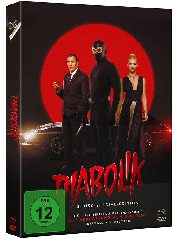 Diabolik (Special Edition mit Comic, Blu-ray+DVD) Diabolik (Special Edition mit Comic, Blu-ray+DVD)