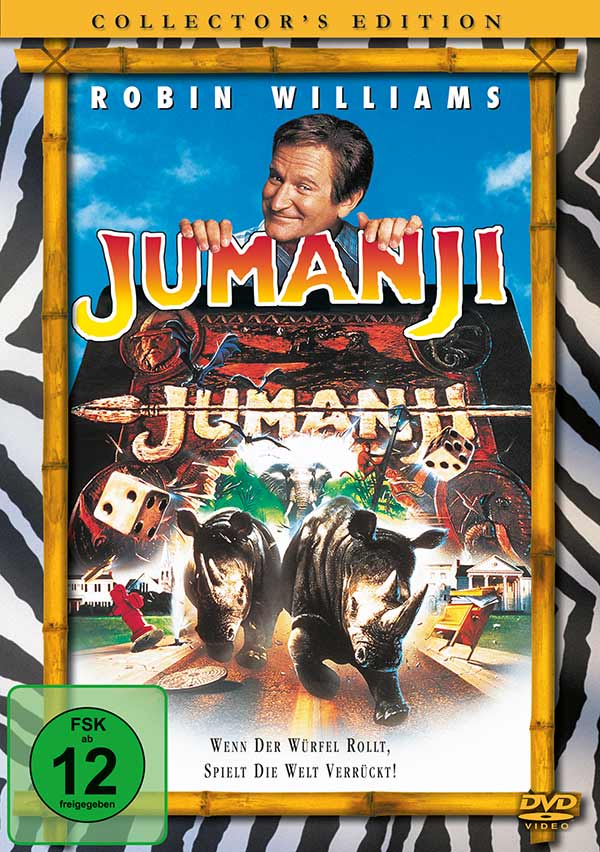 Jumanji (DVD) Cover Jumanji (DVD) Cover