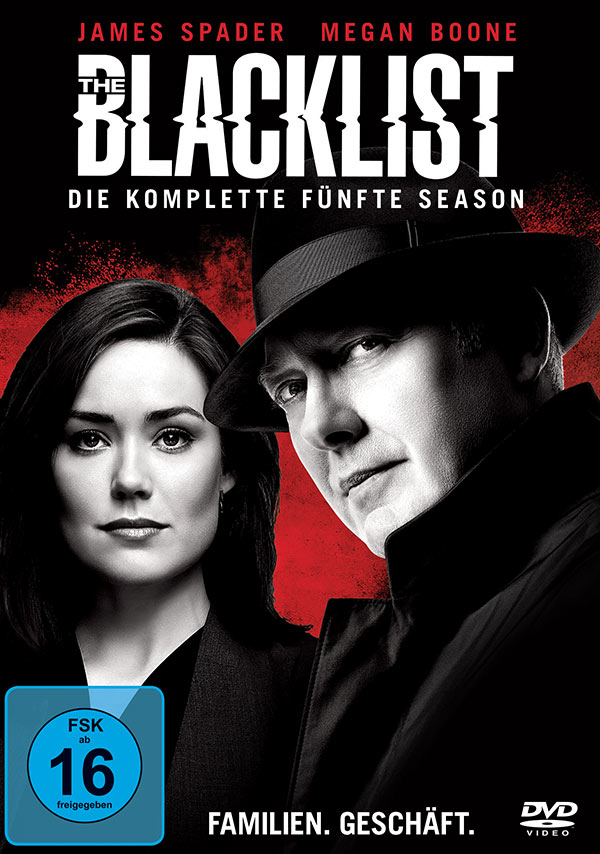 The Blacklist - Season 5 (6 DVDs) Cover