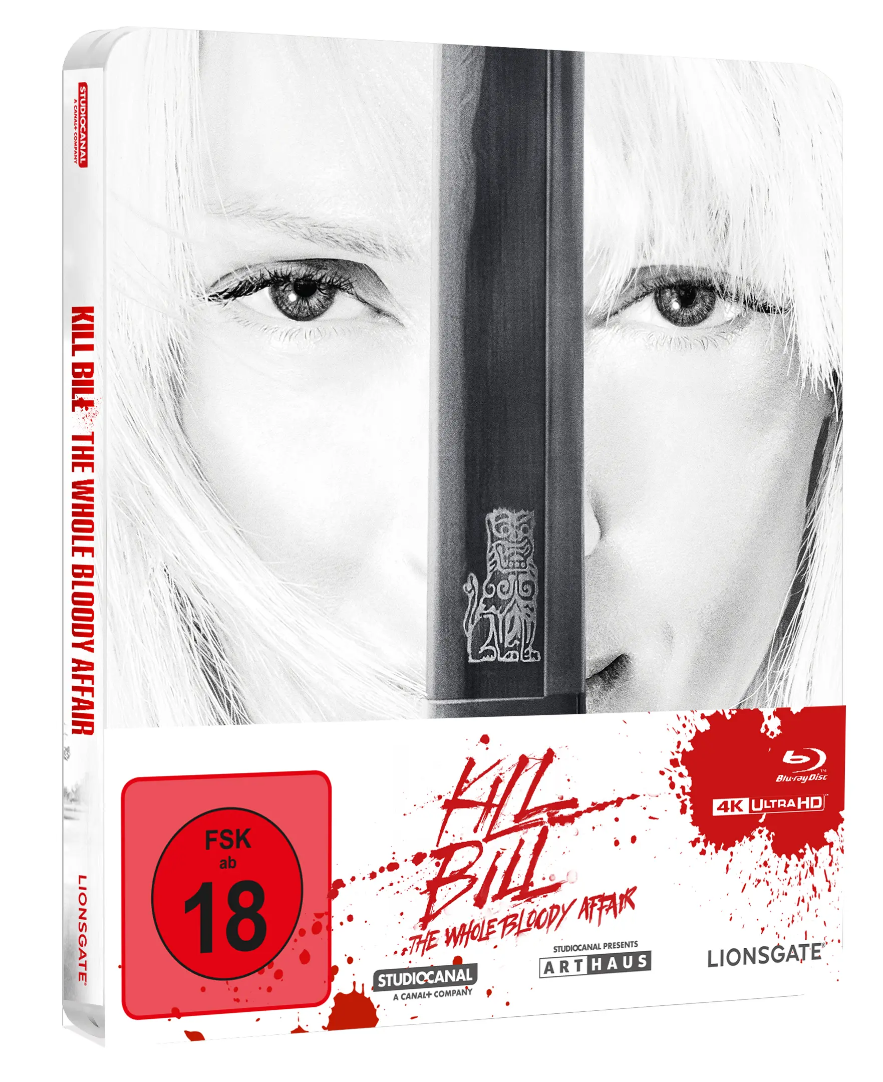 Kill Bill: The Whole Bloody Affair (Steelbook, 2 4K-UHDs+2 Blu-rays) (Shop)