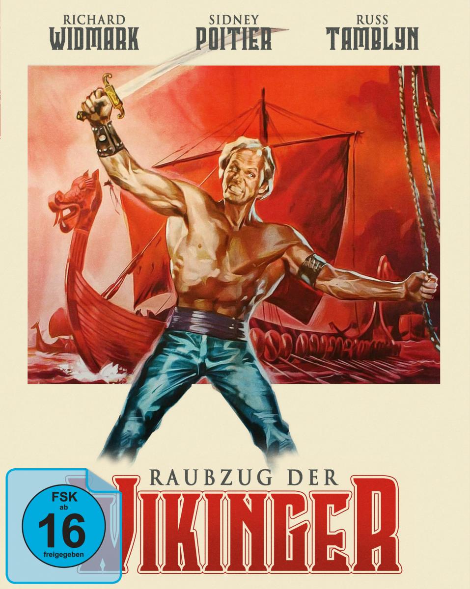 Raubzug der Wikinger (Mediabook, Blu-ray+DVD) Cover Raubzug der Wikinger (Mediabook, Blu-ray+DVD) Cover