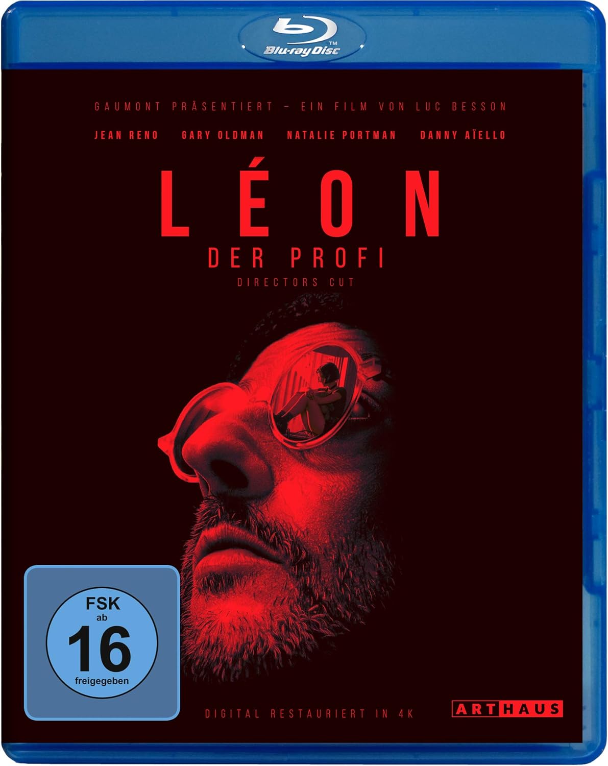 Leon - Der Profi (Kinofassung & Director's Cut) (Blu-ray) Computerausrüstung, Person, Überwachen, Bildschirm, Gesicht