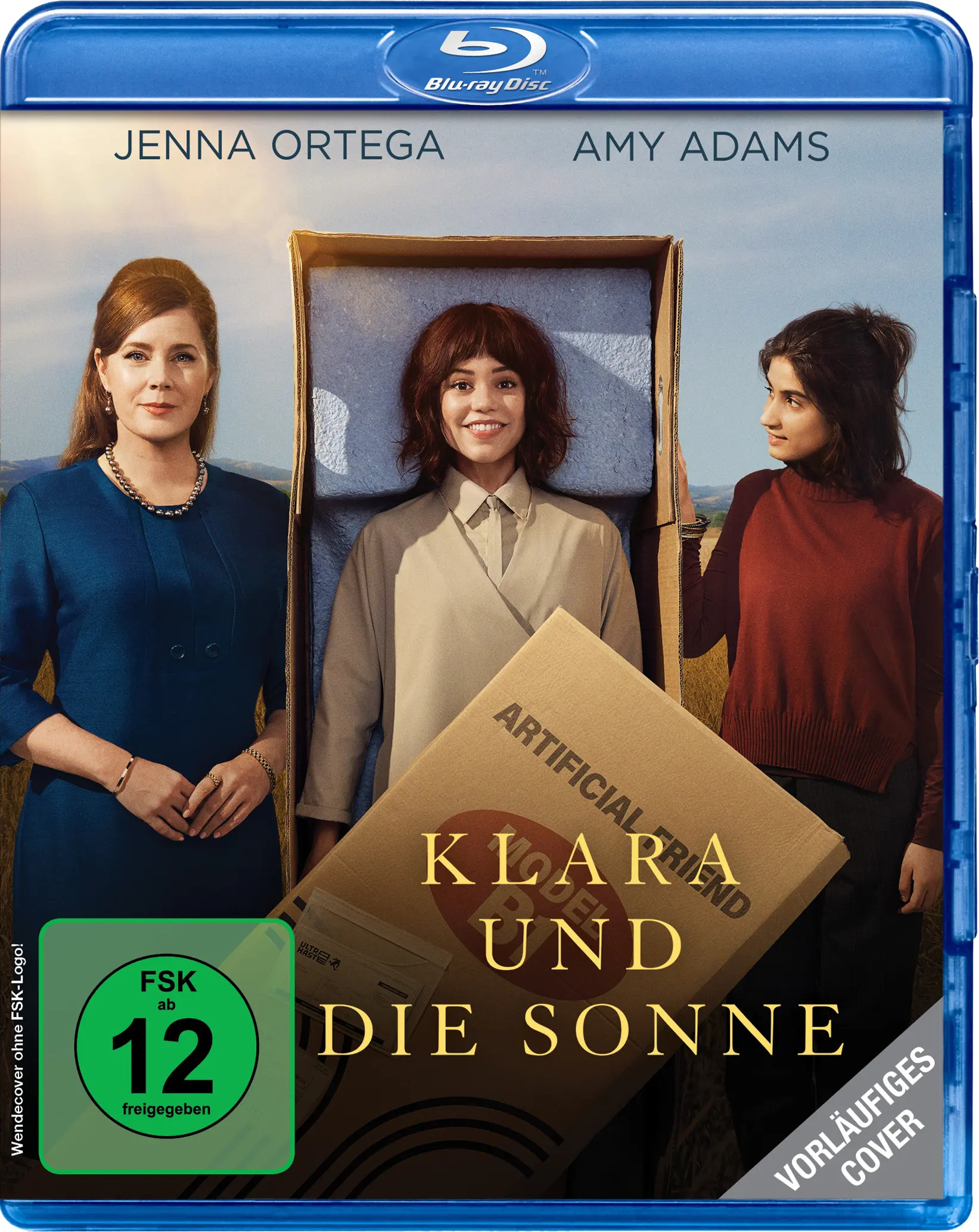 Blu-ray-Disc, Film, Kunststoffhülle, blaue Hülle, deutsches Cover