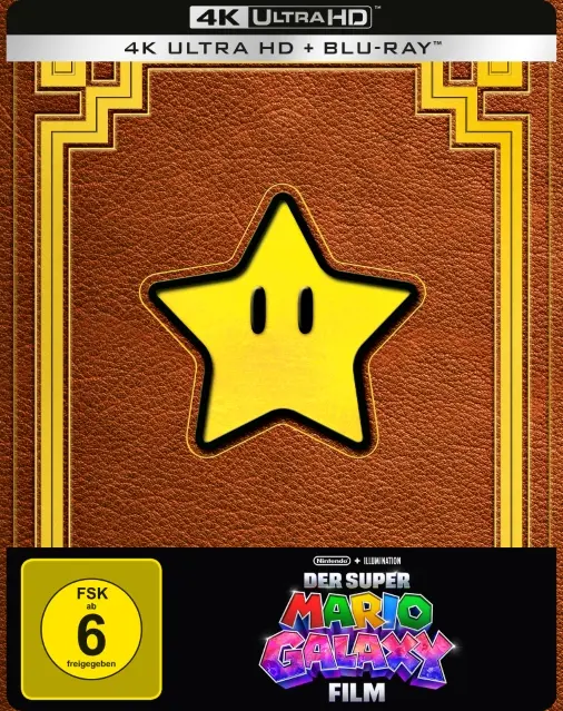 Der Super Mario Galaxy Film (Steelbook, 4K-UHD+Blu-ray)