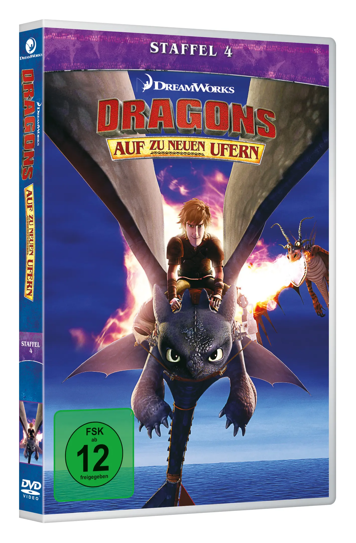Dragons - Auf zu neuen Ufern: Staffel 4 (DVD)