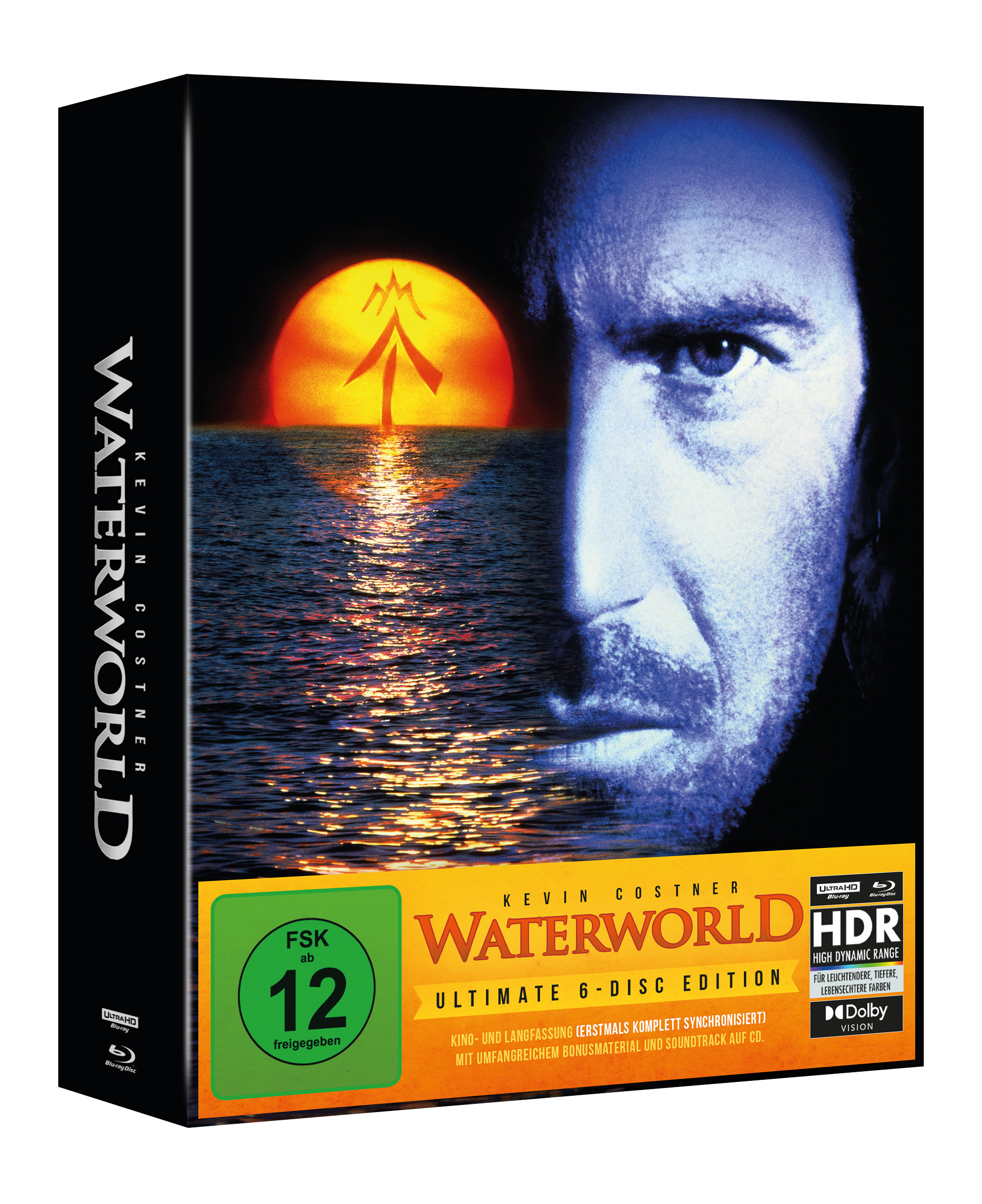 Waterworld (Special Edition, 2 4K-UHDs, 3 Blu-rays, CD) (Shop exkl.) Waterworld (Special Edition, 2 4K-UHDs, 3 Blu-rays, CD) (Shop exkl.)
