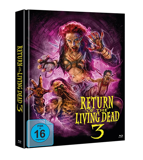 Return of the Living Dead 3 (Mediabook B, 2 Blu-rays) (exkl. Shop) Return of the Living Dead 3 (Mediabook B, 2 Blu-rays) (exkl. Shop)
