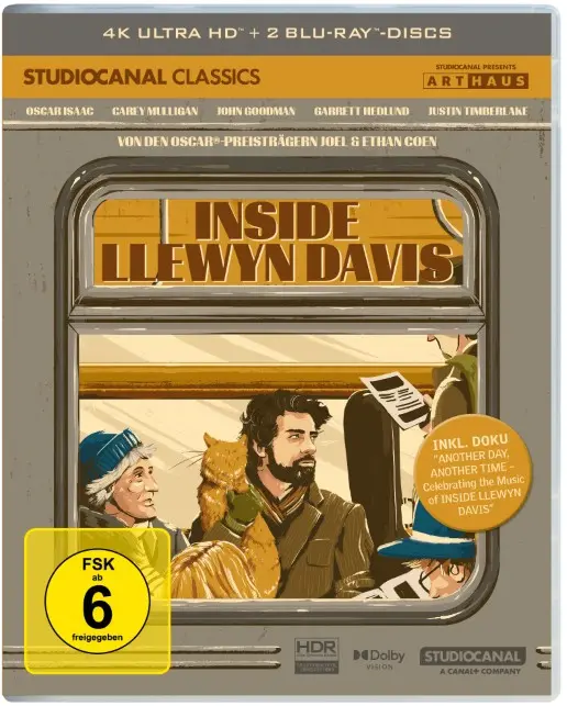 Inside Llewyn Davis (Collector's Edition, 4K-UHD+Blu-ray)