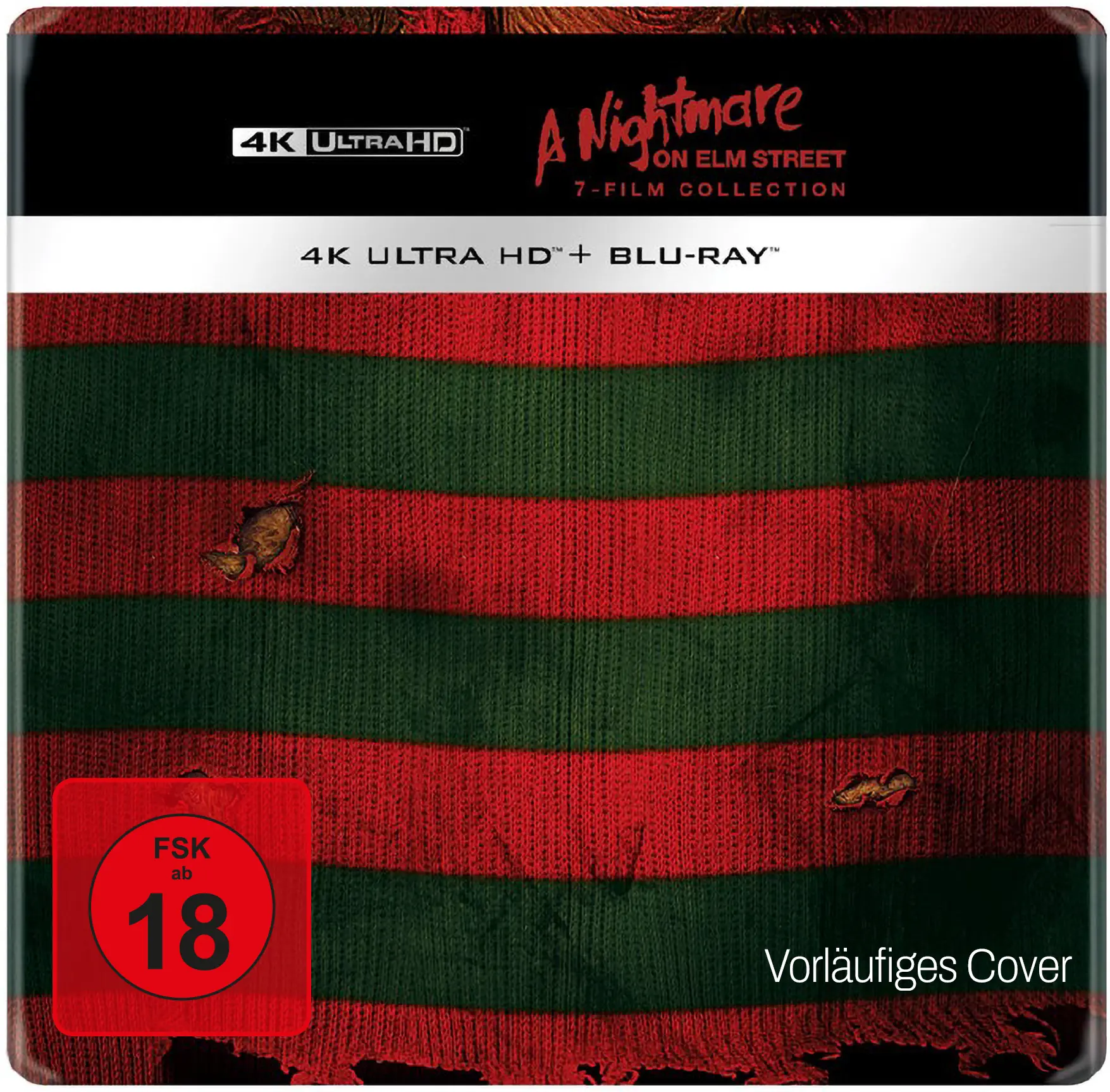 A Nightmare on Elm Street - 7-Filme-Steelbook-Collection (7 4K-UHDs, 4 Blu-rays) (Shop exkl.)