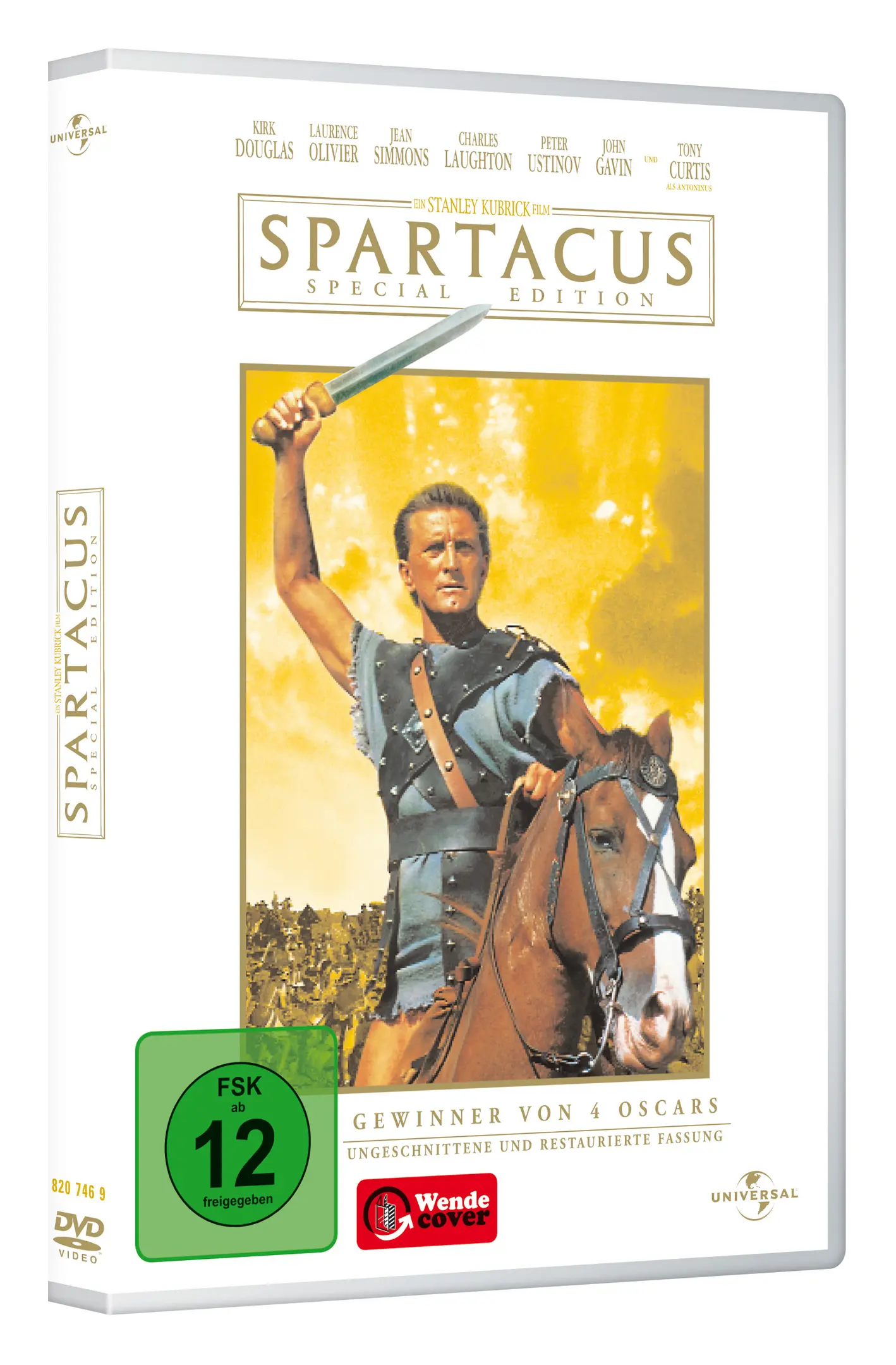 Spartacus (Special Edition, DVD)
