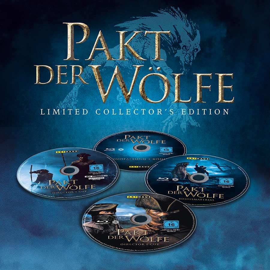 Pakt der Wölfe - Collector´s Edition (4K Ultra HD + Blu-ray) (exkl. Shop) Pakt der Wölfe - Collector´s Edition (4K Ultra HD + Blu-ray) (exkl. Shop)